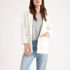 Quince Women's White Blazer